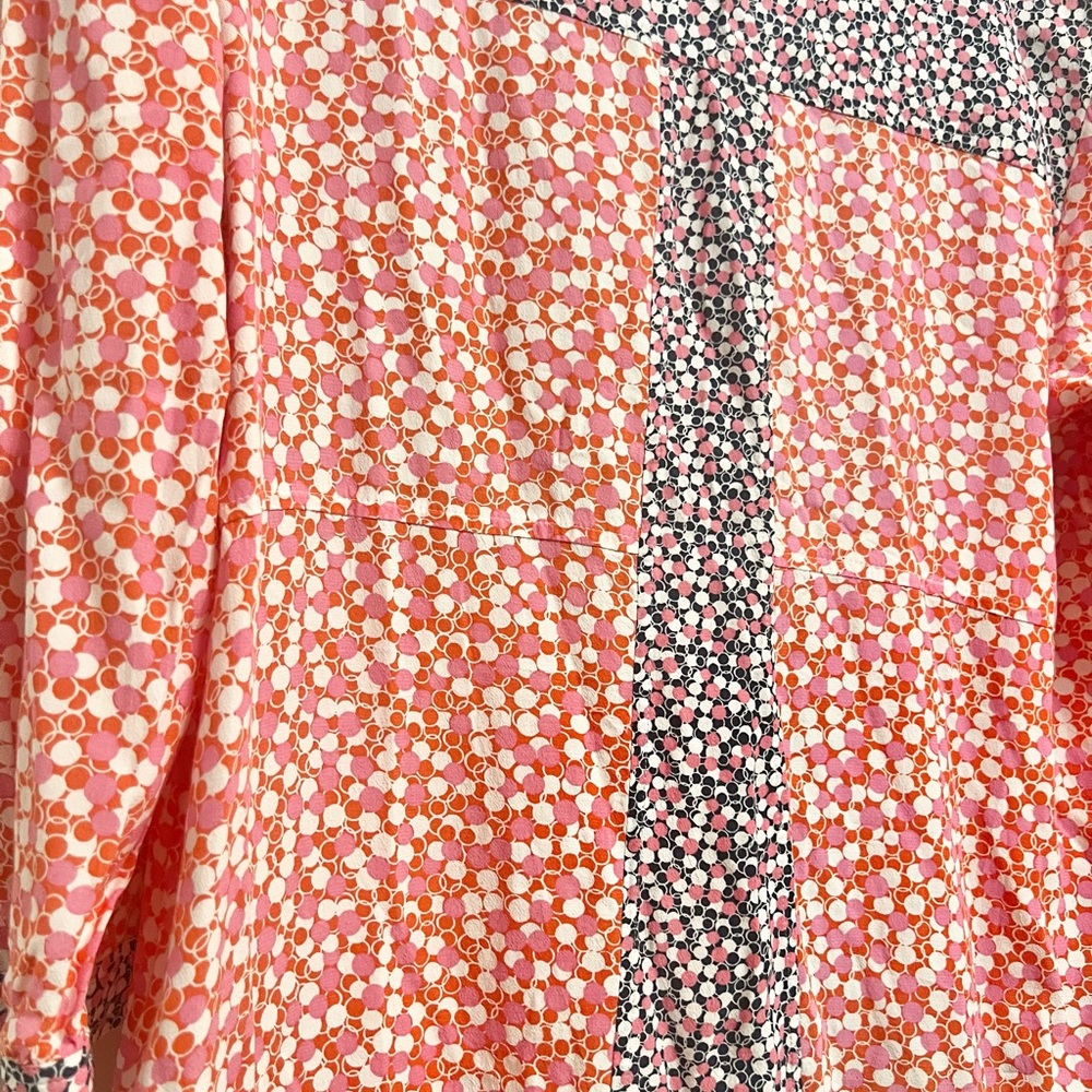 Boden Size 18 Mollie top in “Melon Crush Bloomsbury Spot” Print - Picture 12 of 14